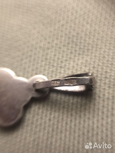 Крест серебряный 925 проба нательный