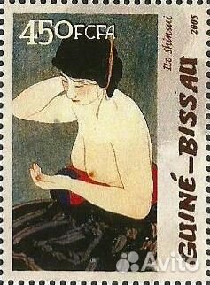 Гвинея-Бисау. 2005 г. Японская живопись. Выпуск 1