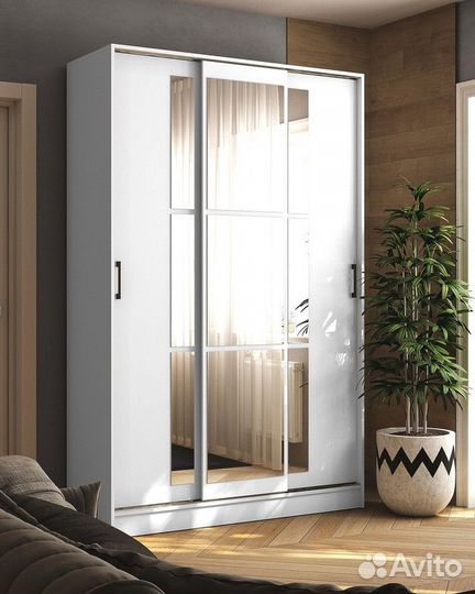 Шкаф купе с зеркалом