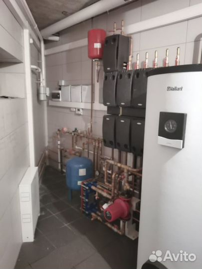 Монтаж отопления, электрики, вентиляции