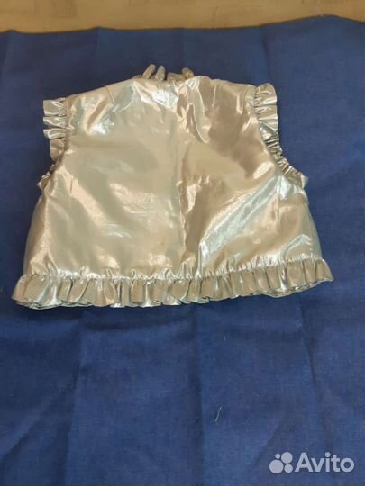 Новогодний жилет для девочки