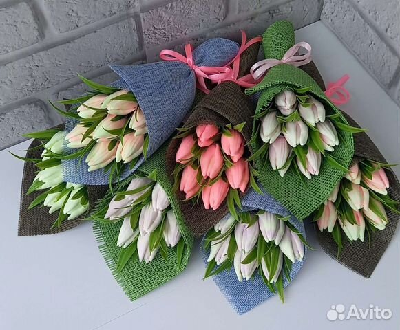 Тюльпаны из мыла ручной работы