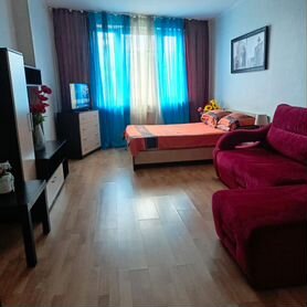 1-к. квартира, 46 м², 2 кровати