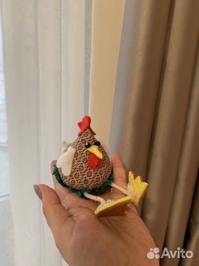 Петух текстильный