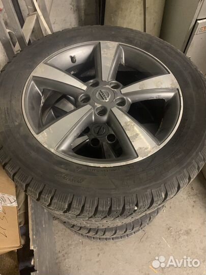 Колеса в сборе Nissan на резине Michelin R17