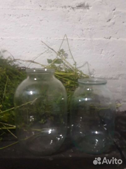 Банки стеклянные 3л, 2л