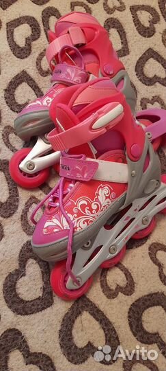 Роликовые коньки детские раздвижные