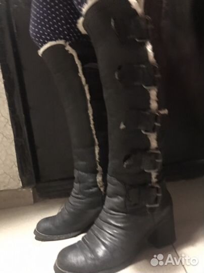 Зимние женские сапоги 38
