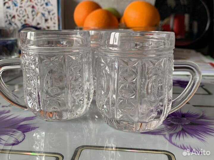 Кружка стеклянная