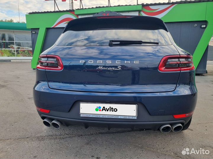 Porsche Macan S 3.0 AMT, 2016, 111 000 км