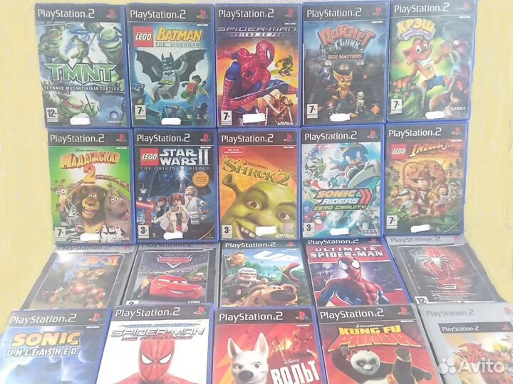 Игры для PS2 оригинал