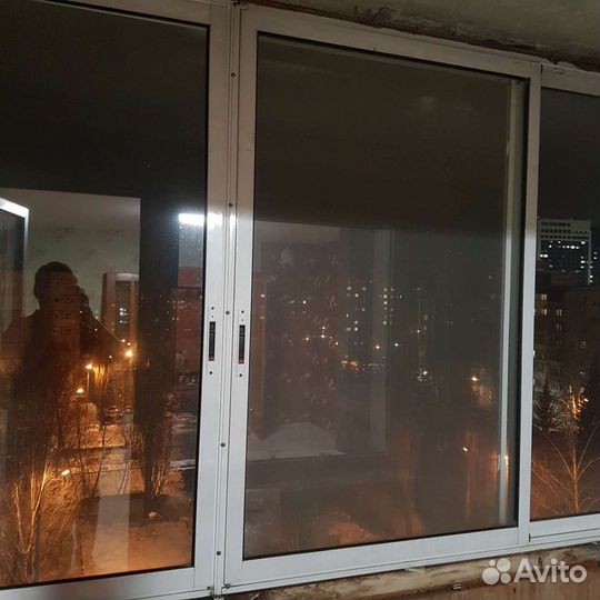 Алюминиевые окна на балкон бу