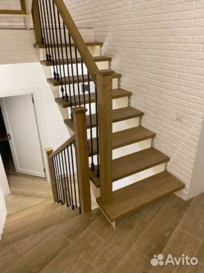 Лестница из металла