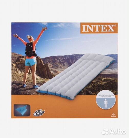 Матрас надувной Intex 184х67х17 см