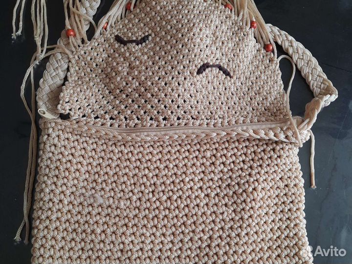 Сумка плетёная