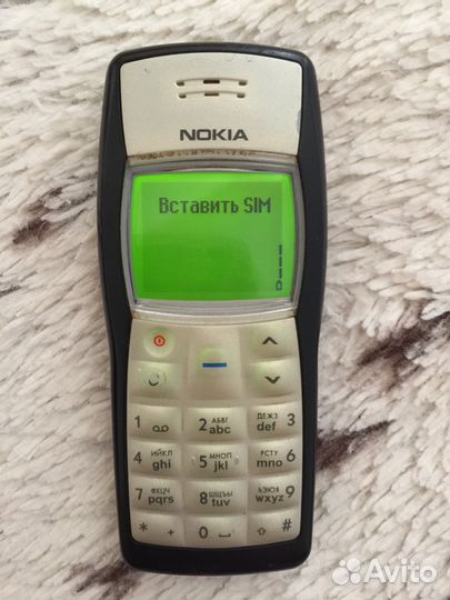 Nokia1100 оригинал, с зарядкой