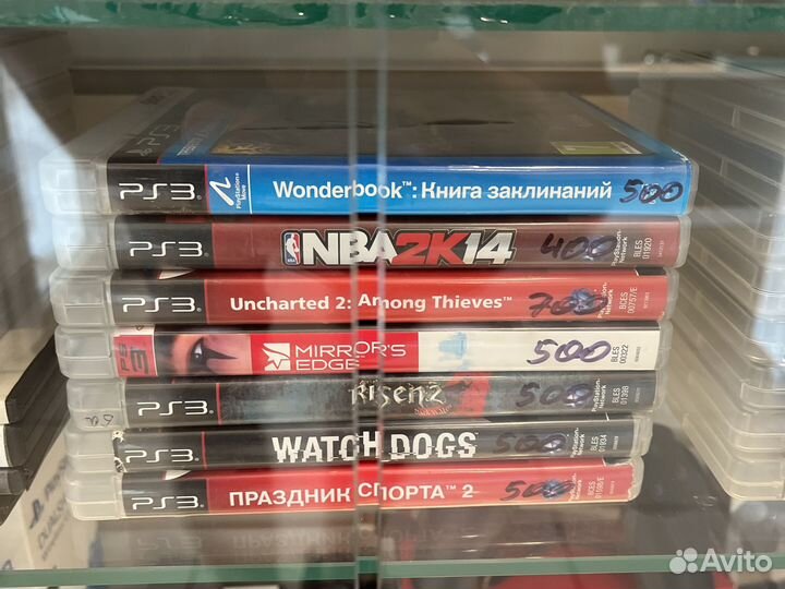 Диски на ps3