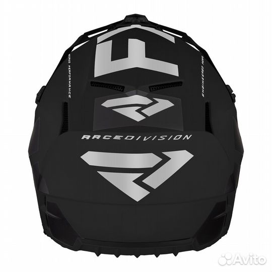 Мотошлем FXR Clutch Evo Le Black + подшлемник