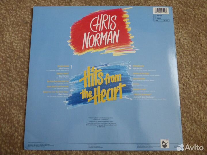Chris Norman - Hits From The Heart LP(Germany)