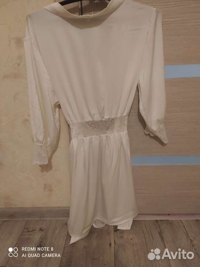 Белый халатик