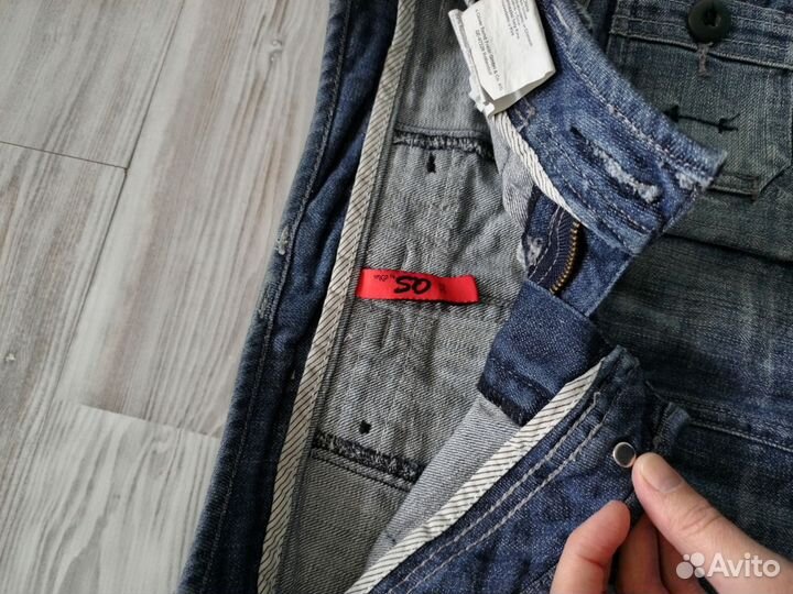 Джинсовая мини юбка