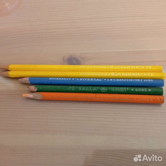 Карандаши 1940-80х гг