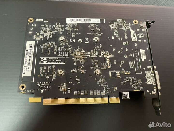 Видеокарта AMD sapphire pulse radeon RX 550 4Gb