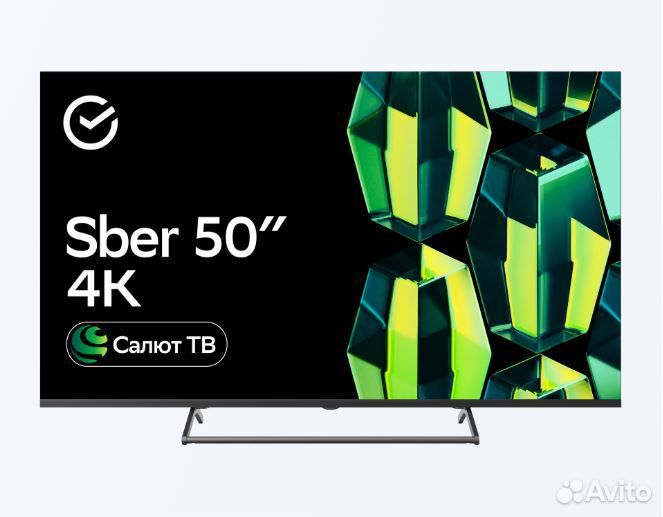 Телевизор Sber SDX-50U4125 UHD 4K 2 GB 50