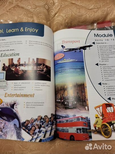 Учебник английского языка + тетрадь Interprise 4