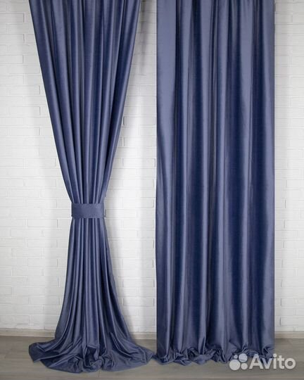 Шторы бархат Беллиссимо фиалковый