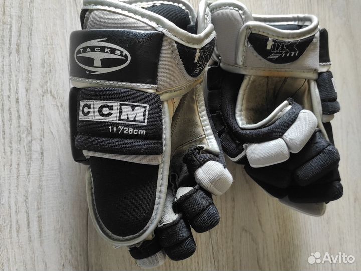 Краги хоккейные размер 11