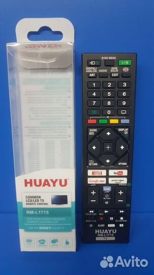 Универсальный пульт для тв Sony RM-L1715 (# 1669)