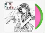 Flcl Season 1 Vol. 2 color pink/green vinyl LP