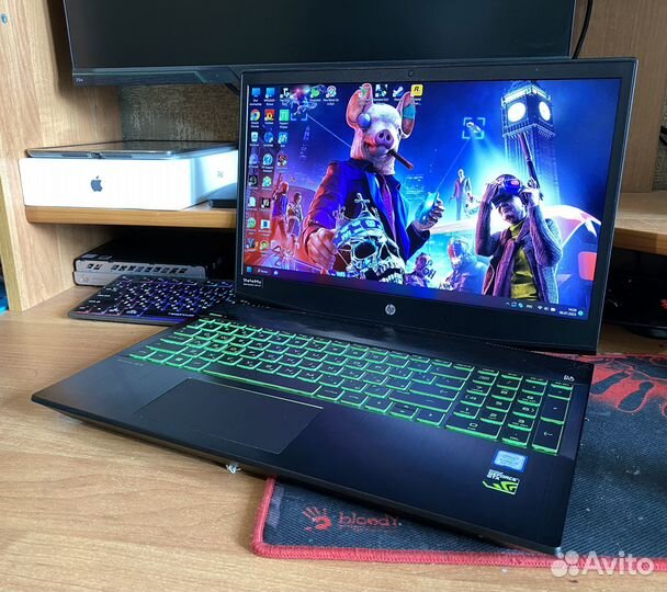 Игровой ноутбук HP-i5/16Gb/1060