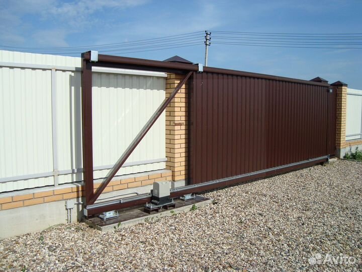 Ворота откатные от производителя