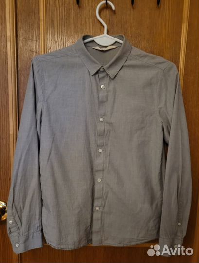 Рубашка серая для подростка