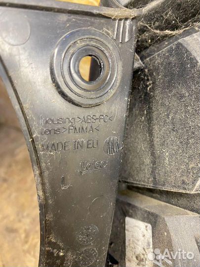 Фонарь задний левый Nissan Qashqai J10 дорест