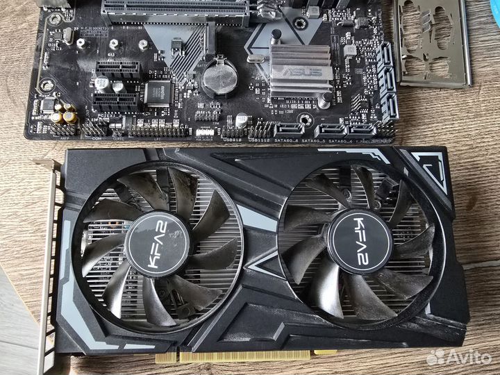 Набор комплектующих для сборки пк с монитором