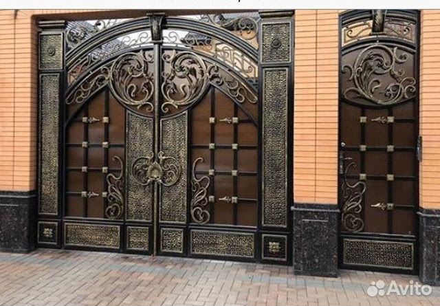 Ворота кованые изделия