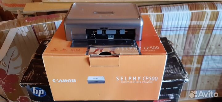 Компактный принтер печати фотографий canon cp500