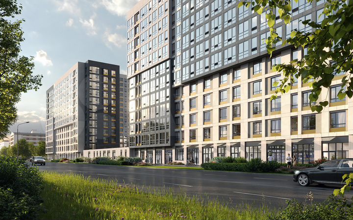 4-к. квартира, 95,7 м², 17/18 эт.