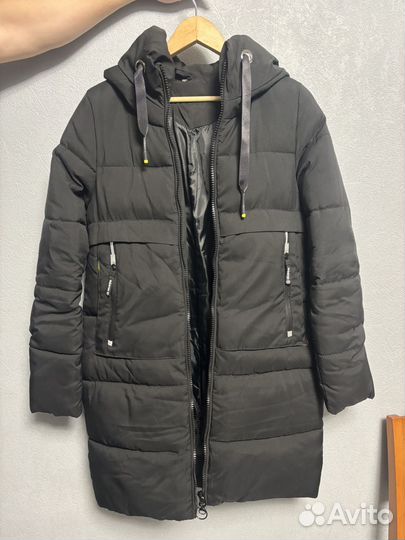 Пуховик женский зимний, 48 размер