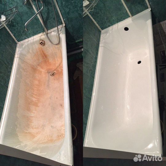 Реставрация ванн Акрилом