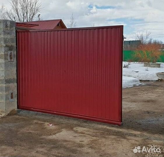 Откатные ворота