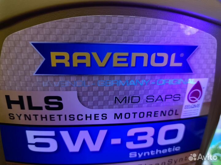 Моторное масло Ravenol 5w30 HLS