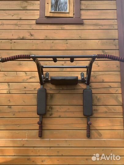 Турник брусья настенный 3 в 1 ширина брусьев 50 см