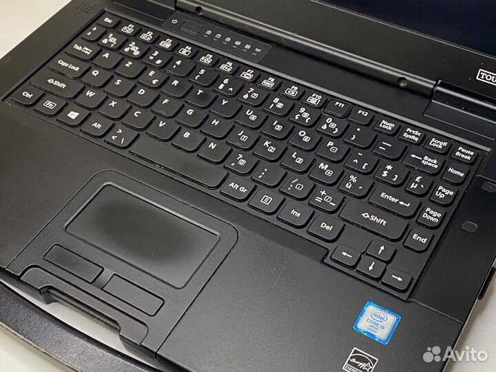 Защищенный ноутбук panasonic