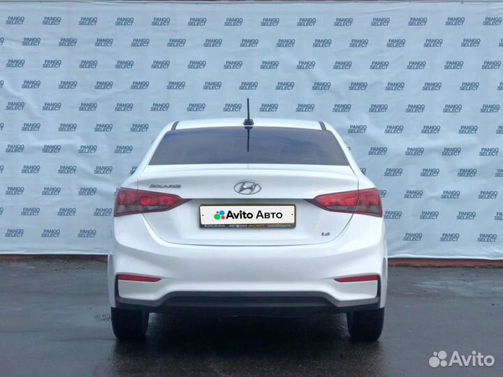 Hyundai Solaris 1.6 МТ, 2019, 125 000 км