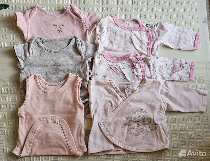 2 пакета вещей на девочку 50-62