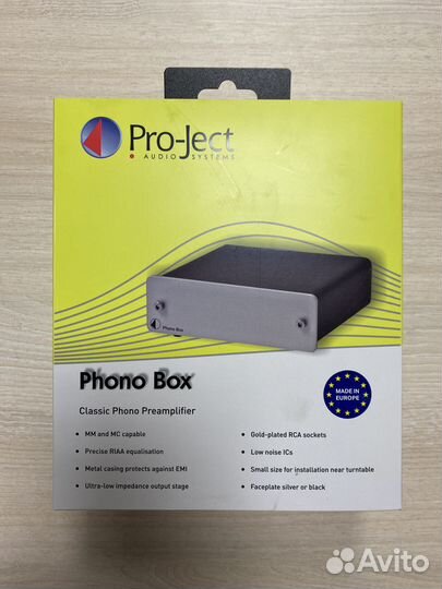Pro-Ject MM/MC phono BOX (DC) black